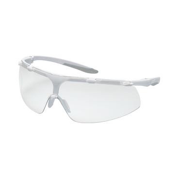 UVEX Super Fit FBL Schutzbrille UV-Schutz Weiß/Grau