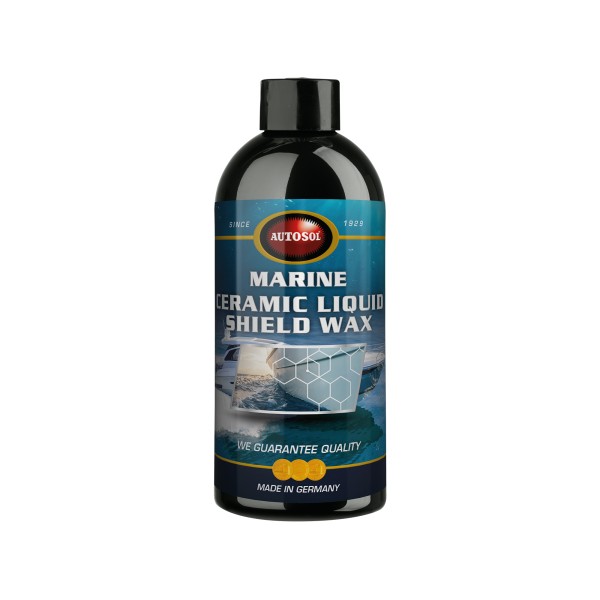 Autosol Marine Ceramic Liquid Shield Wax - Bootsschutzmittel für optimalen Oberflächenschutz, 500 ml