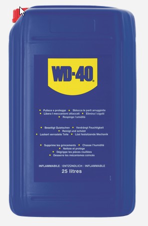 WD-40 Rostlöser Kanister - Schmierung & Korrosionsschutz 5L/25L