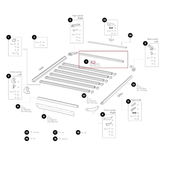 Thule Profil Heckträger Cargo Platform M+L – Extra Stauraum und Flexibilität