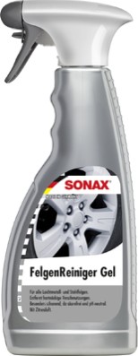 SONAX FelgenReiniger Gel, 500ml: Hochwirksamer, pH-neutraler Reiniger für Stahl- und Leichtmetallfel