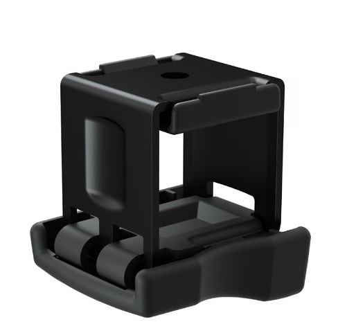 THULE SquareBar Adapter - 2er-Pack für perfekte Befestigungen in Schwarz