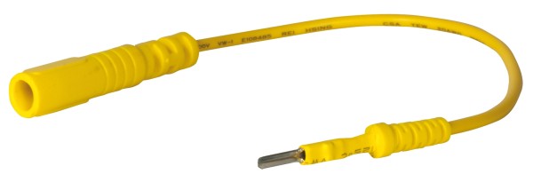 Spitzer Prüfkabel-Stecker von SW-STAHL, 190mm Kabellänge - Optimal für Elektronik- und Werkstattbeda