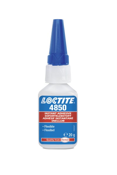 HENKEL Loctite 4850: Hochleistungs-Klebstoff, 20g, Bestens geeignet für verschiedene Materialien!