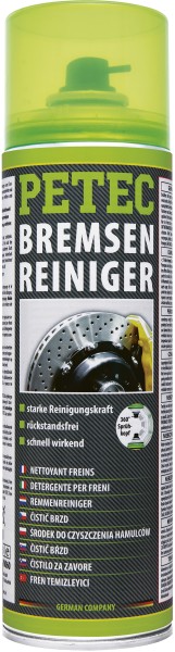 Silikonfreier Bremsenreiniger 500ml in transparenter Sprühdose