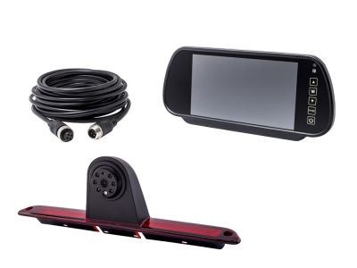 Dashcam-Set mit HD-Kamera und 7'' Monitor für Mercedes