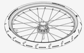 Premium Rear Wheel RH für Courier - Qualitätsgarant vom Hersteller THULE