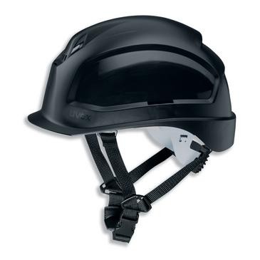 Uvex pheos S-KR Schutzhelm Schwarz 52-61cm