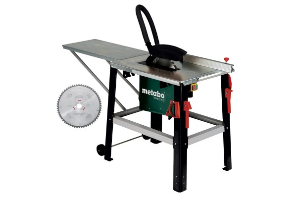 METABO TKHS 315C 2,8 DNB Set - Professionelle Tischkreissäge für präzises Holzarbeiten