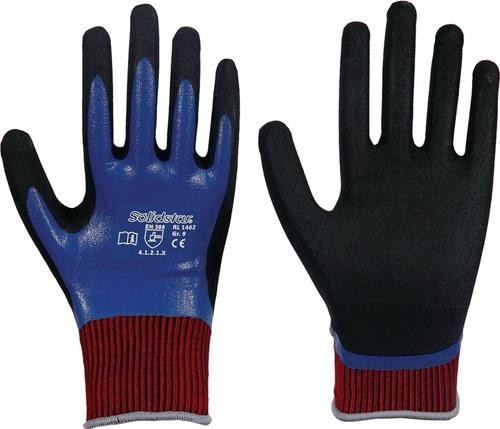 Handschuhe Solidstar 1462 Größe 8 blau