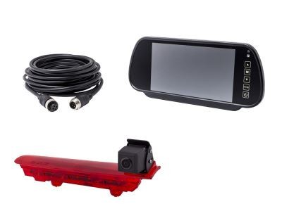 K AUTOMOTIVE Dashcam Set: 7" Monitor + HD Kamera, IP68, für VW T5/T6