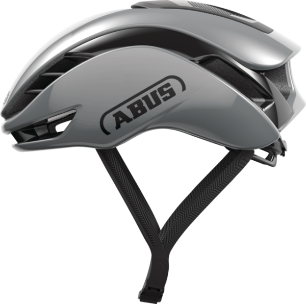 ABUS GAMECHANGER 2.0 - Grauer Rennradhelm Größe M | Optimale Sicherheit und Aerodynamik