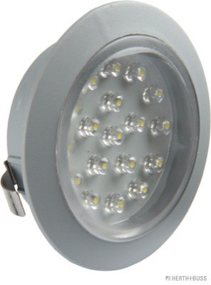 HERTH&BUSS LED Innenraumleuchte 12V - 18 LEDs, Ø56mm