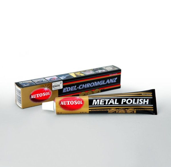 Autosol Chromglanz 75ml Tube - Premium Schleifpaste & Politur für Metallschutz und Hochglanz