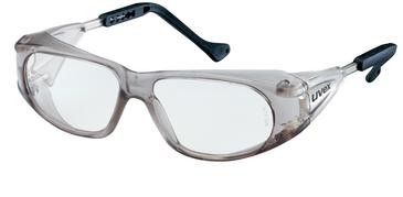 UVEX Zwei-Scheiben-Bügelbrille Augenschutz Grautransparent