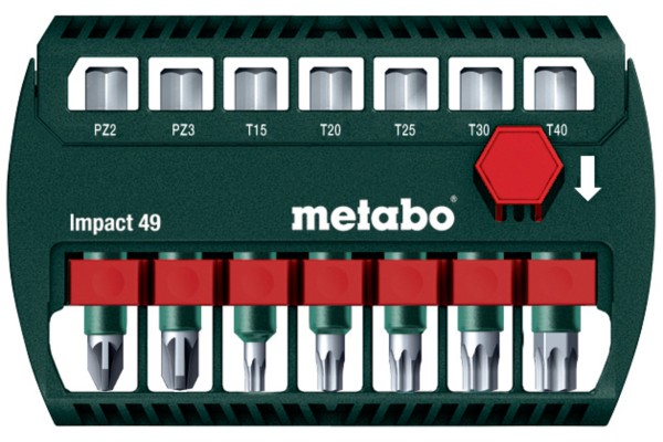 METABO Bit-Box Impact 49 - Hochwertige Bits für Bohren & Schlagschrauben